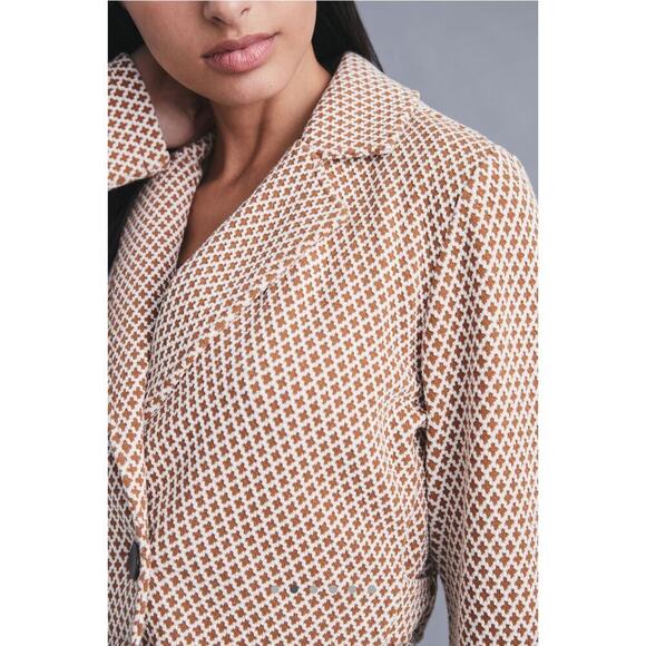 NWT Anthropologie Maeve Knit Cropped Blazer Size XS - Picture 4 of 11